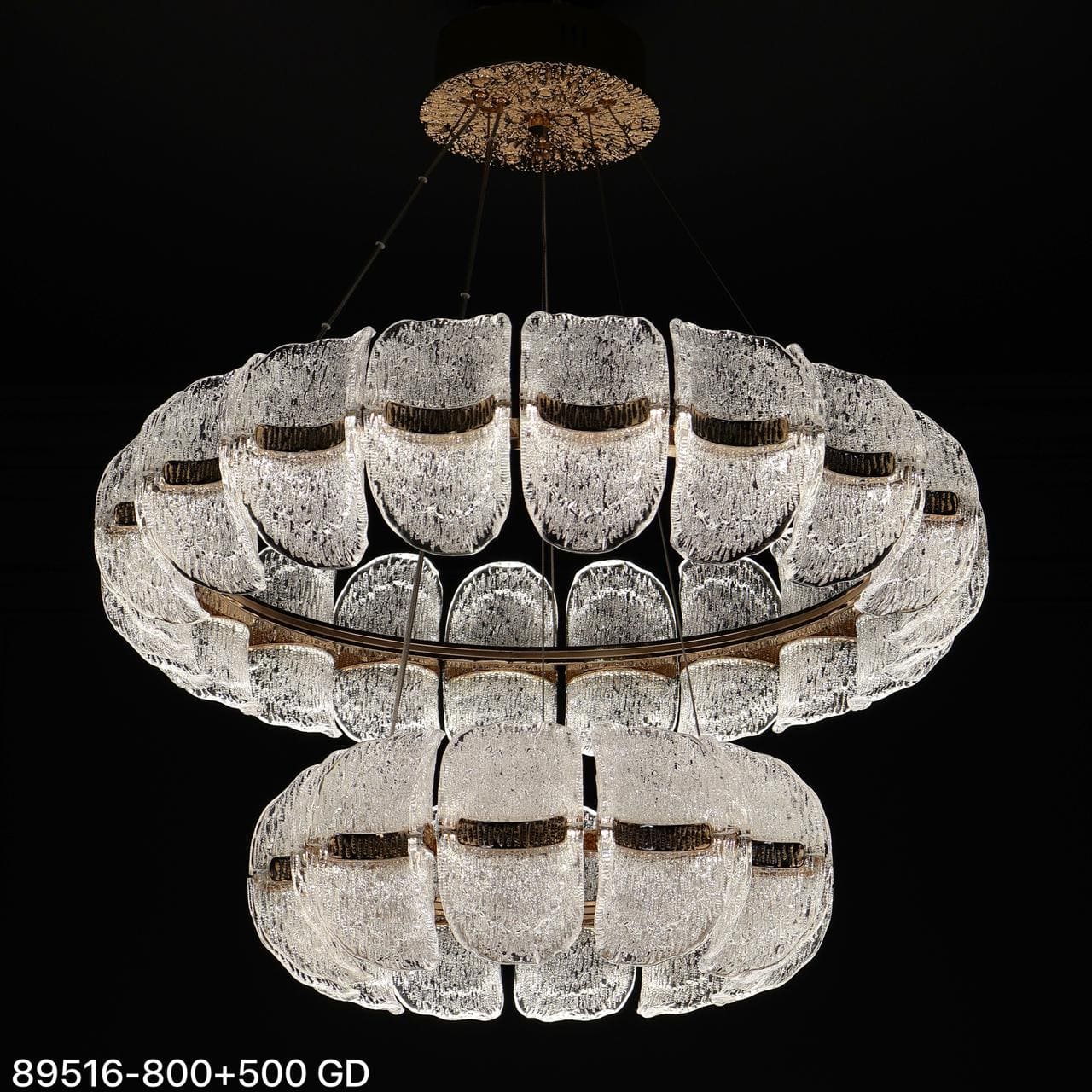 (Safira Light) 89516/800+500 GD (ф80*H42) (LED)  (1.18 м3) (24 кг) (Ряд D)
