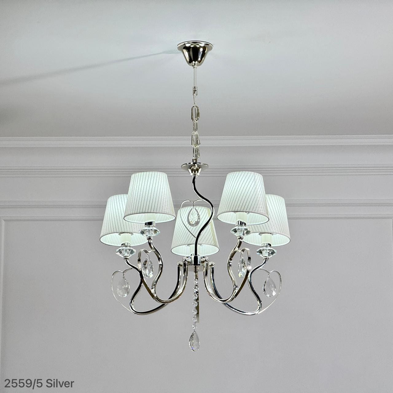2559/5 SILVER (590*H460*H960 E14*5) (Ряд B) (3,64 кг)