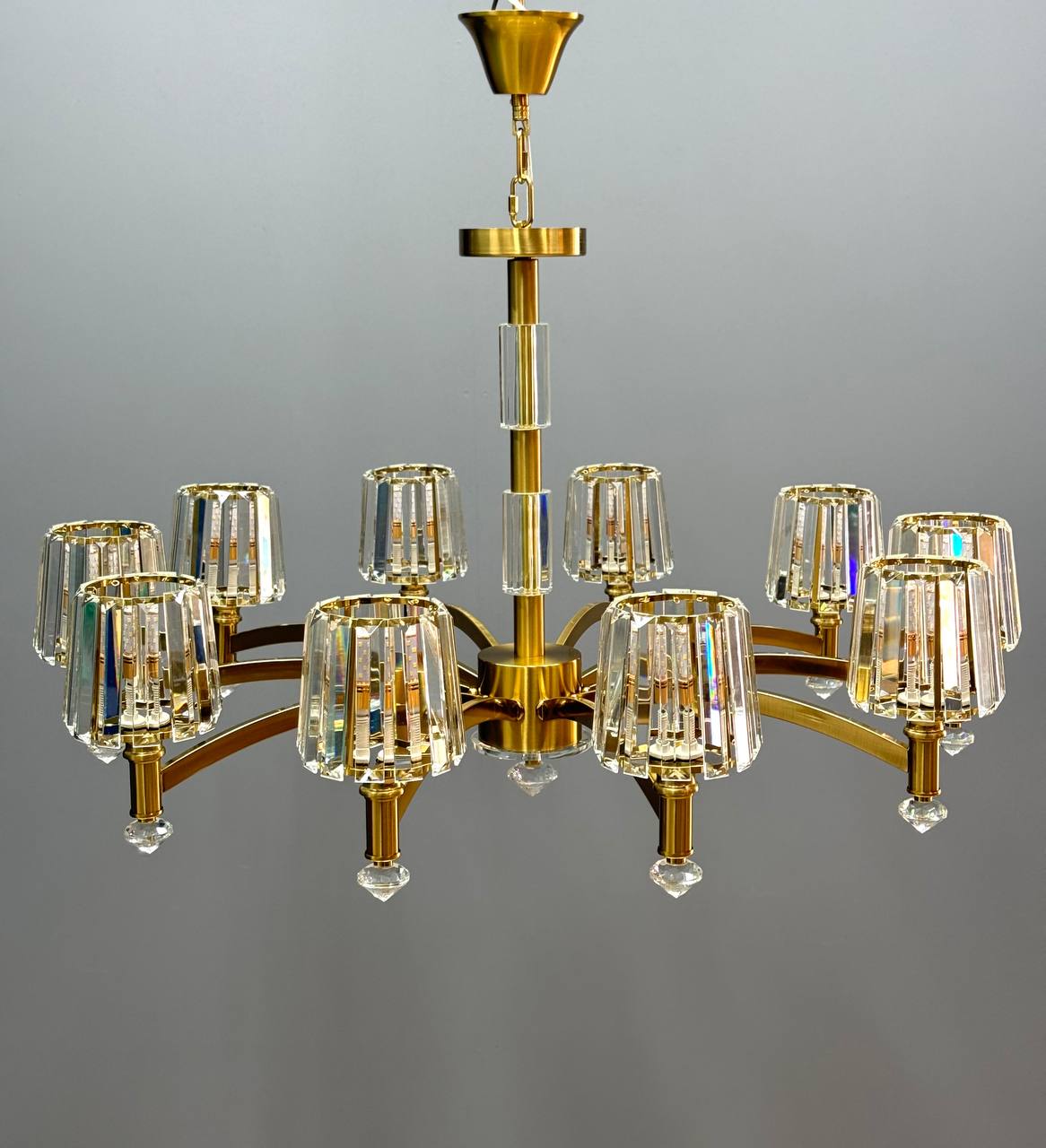 2344/10 COPPER  Ø960*H680 E14*10+LED  ( Х )