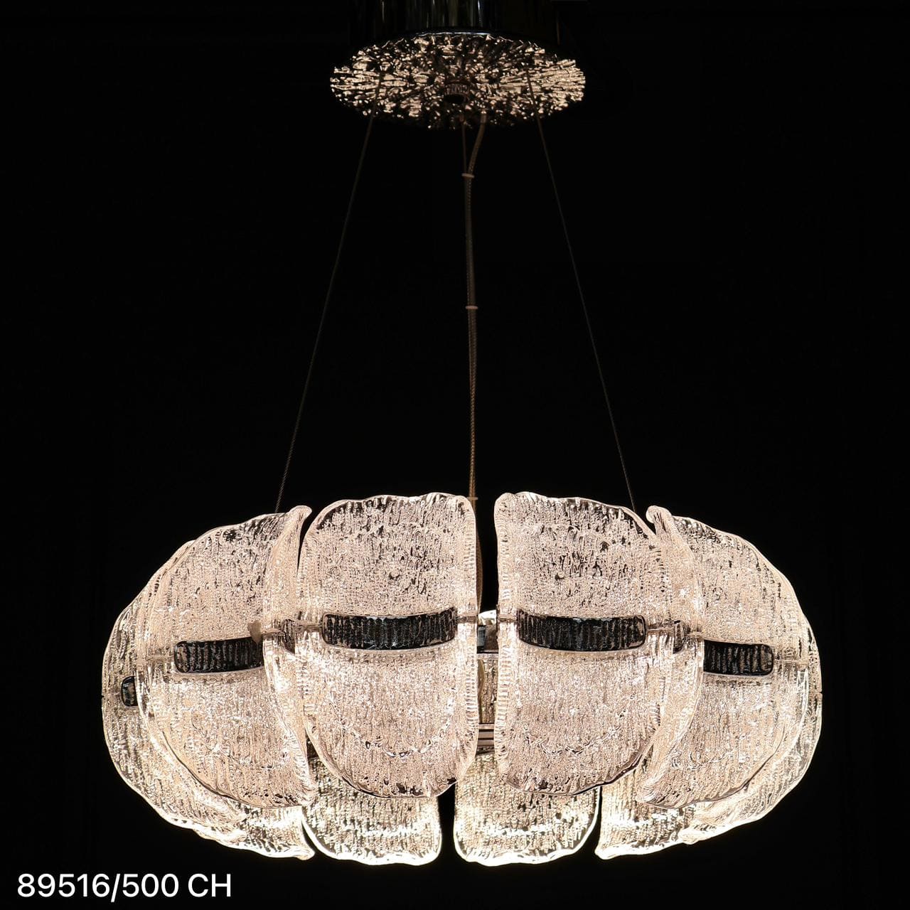 (Safira Light) 89516/500 CH (ф50*H20) (LED 60W) (0,09 м3) (9 кг)(Ряд H