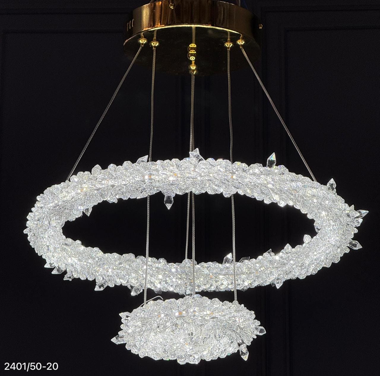 2401/500+200  (Ø500*250)  LED  (2 ряд)