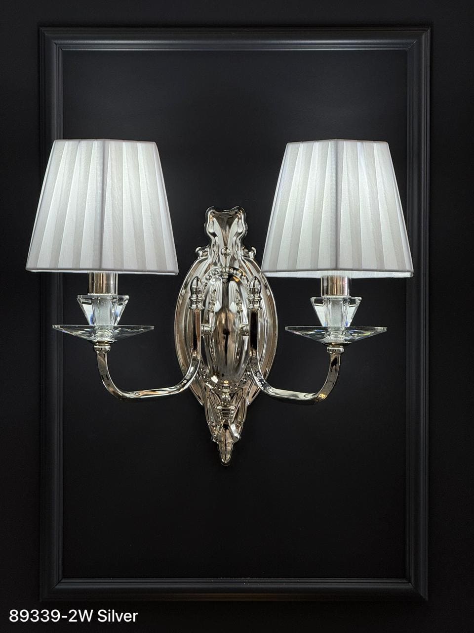 89339/2W Silver (W450*H290 E14*2)  (2 этаж)