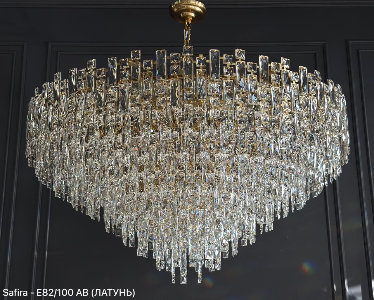 (Safira Light) E82/1000 AB (1000*H580 E14*24*40W) (2 части) (41 кг) (Ряд 8)