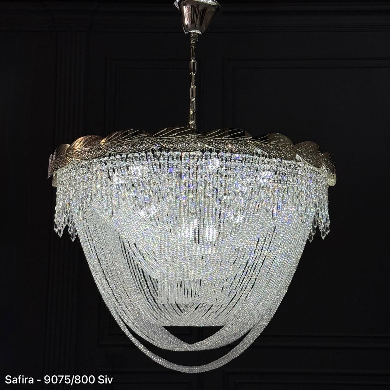 (Safira Light) 9075/800 Siv (800*H700 E14*24)