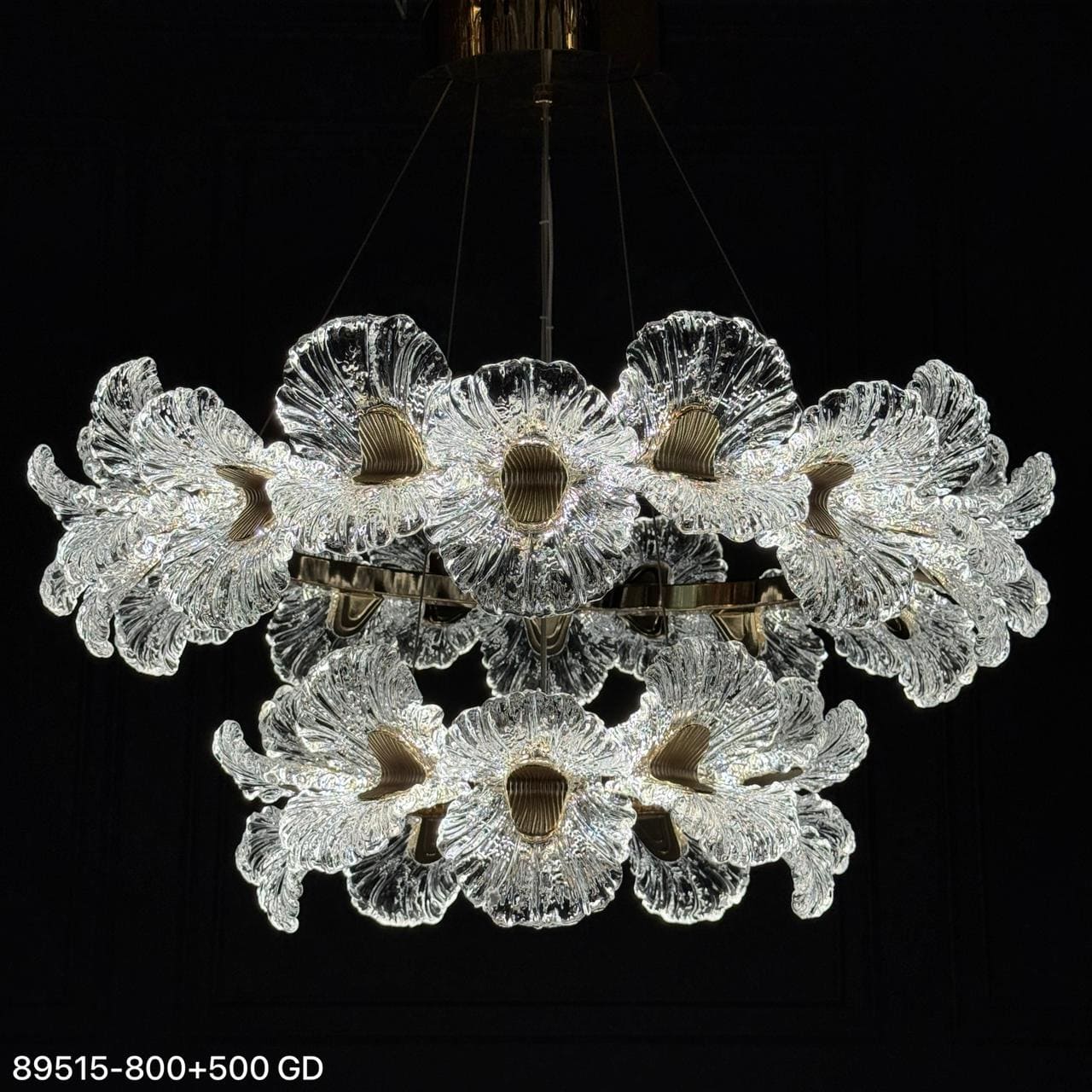 (Safira Light) 89515/800+500 GD (ф80*H42) (LED) (2 части)