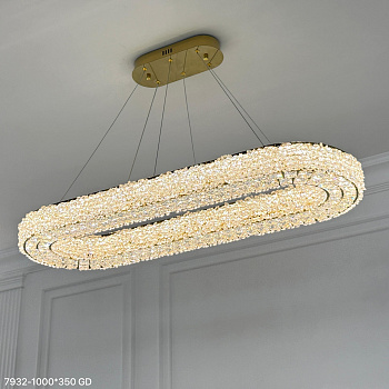 7932/L1000*350 GD (LED 120W*2) (0.07 m3) (9.5 кг) (2 ряд)(ряд Н)