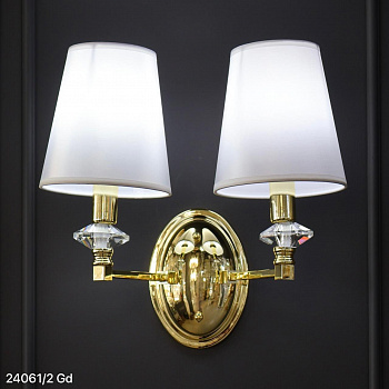 Бра 24061/2W 23K (L400*W140*H280 E14*2) (1,5 кг) (2 этаж)