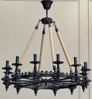 Кованные 1231/12 BK (950*620 E14*12) (29342) (2409) (0,06 m3) (8,15 кг) (Ряд J)