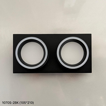 Споты 1070S-2BK (105*210)