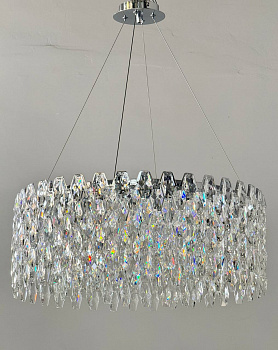 (Safira Light) E90/600 Chome  (600*H240 E14*8*40W) (Ряд L)