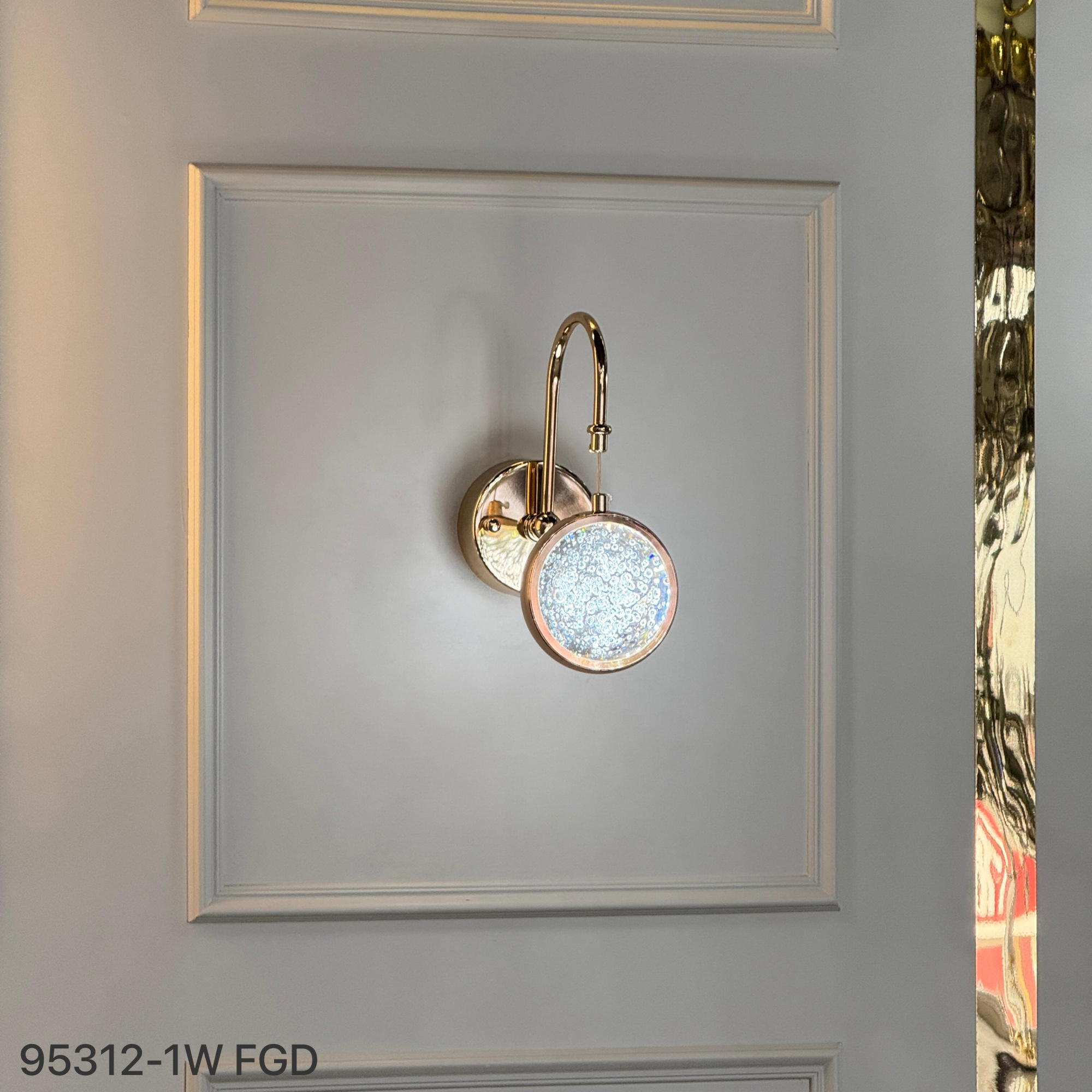 Бра 95312/1W FGD (100mm 3W LED) (Ряд 1)