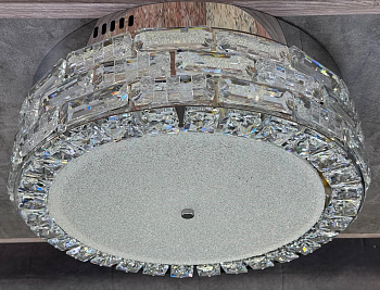 Плафон 93179/400*H150 LED*3+E14*3 CH (Ряд S)(Диодные) (Пультом)