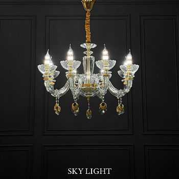 (Safira Light) 7161/8 GD (760*500 40-60W) (ряд Х)