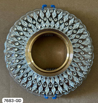 Споты 7683 GD (Ø115mm Gu5.3  (2 этаж) /50(Ряд C)
