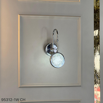 Бра 95312/1W CH (100mm 3W LED) (Ряд 1)