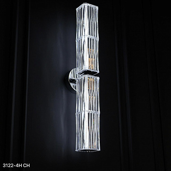 Бра 3122/4H CH (W100*H570*D120) (0.07 м3) (8 кг)(Ряд D)