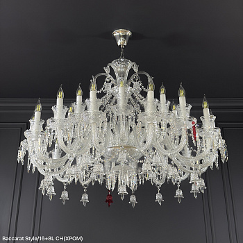 Baccarat Style/16+8L CH (1170*890 E14) NEW (3 части) (0.52 m3) (45.1  кг) 