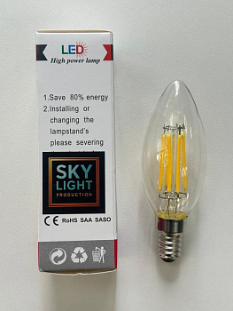 Лампочки 8W-E14-2700K-230V (Бока LED)