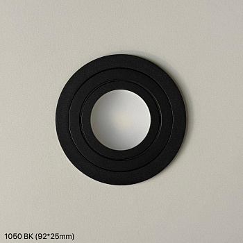 Споты 1050 BK (92*25mm)
