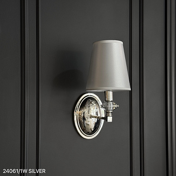 Бра 24061/1W SILVER (L235*W150*H280 E14*1) (1 кг) (2 этаж)