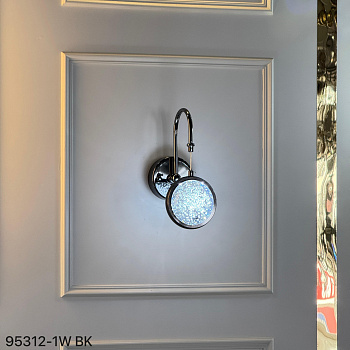 Бра 95312/1W BK (100mm 3W LED) (Ряд 1)