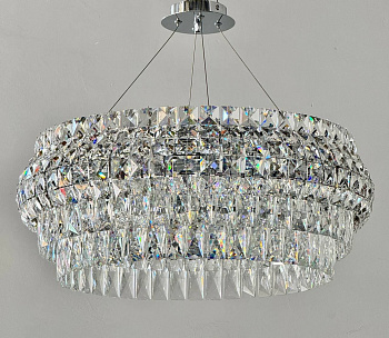 (Safira Light) E83/600 Chome  (600*H240 E14*8*40W) (Ряд L)