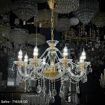 (Safira Light) 7163/8 GD (780*560 40-60W) (Ряд 4)