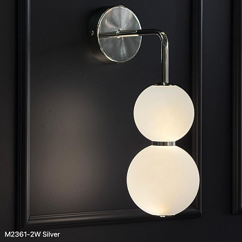 M2361/2W Silver (E200*W120*H360 LED)