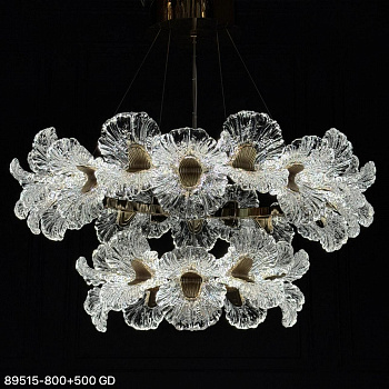 (Safira Light) 89515/800+500 GD (ф80*H42) (LED 150w) (2 части) (0.38 м3) (23 кг)(Ряд E)(Диодные)