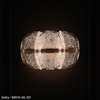 (Safira Light) 89516/WL  GD (ф26*H20) (LED 20w) (0.02 м3) (3 кг)(Ряд H)(Диодные)